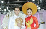 NTK Minh Châu sáng tạo áo dài cưới cho giới thứ 3