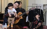Con trai của Tùng Dương tự tin 