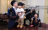 Con trai của Tùng Dương tự tin 