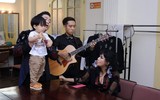 Con trai của Tùng Dương tự tin 
