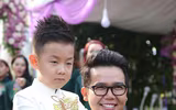 Lê Phương và chồng trẻ không ngừng thể hiện tình yêu tại lễ cưới