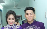 Lê Phương và chồng trẻ không ngừng thể hiện tình yêu tại lễ cưới