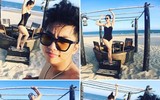 Khánh Thi mặc bikini 