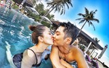 Khánh Thi mặc bikini 