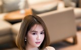 Ngọc Trinh sánh đôi thân thiết với 