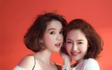Giữa tin đồn rạn nứt, Ngọc Trinh thân thiết đọ dáng nóng bỏng với Linh Chi 