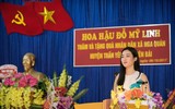 Hoa hậu Mỹ Linh nối dài dự án nhân ái 