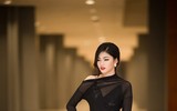 Á hậu Thanh Tú gợi cảm với phong cách thời trang xuyên thấu