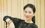 Lệ Quyên được ông xã hộ tống đi tập nhạc