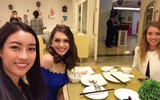 Những hình ảnh đầu tiên của Mỹ Linh tại Miss World 2017