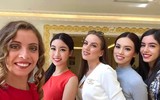 Những hình ảnh đầu tiên của Mỹ Linh tại Miss World 2017