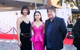 Hà Phương lộng lẫy sánh vai với dàn sao Hollywood