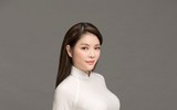 Lý Nhã Kỳ đẹp nền nã trong tà áo dài truyền thống