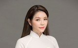 Lý Nhã Kỳ đẹp nền nã trong tà áo dài truyền thống