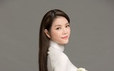 Lý Nhã Kỳ đẹp nền nã trong tà áo dài truyền thống