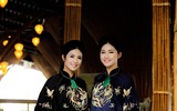 Ngắm bộ áo dài có giá cả trăm triệu đồng được Á hậu Thanh Tú mặc tại Hội nghị APEC