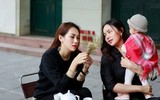 Như Thảo đưa con gái ra Bắc hội ngộ cô bạn thân Ngọc Thạch