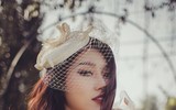 Chế Nguyễn Quỳnh Châu diện váy cưới giữa khung cảnh đầy chất thơ