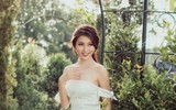 Chế Nguyễn Quỳnh Châu diện váy cưới giữa khung cảnh đầy chất thơ