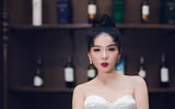 Lệ Quyên bất ngờ mặc váy cưới sau 7 năm kết hôn