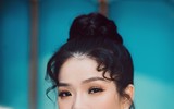 Lệ Quyên bất ngờ mặc váy cưới sau 7 năm kết hôn