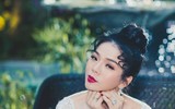 Lệ Quyên bất ngờ mặc váy cưới sau 7 năm kết hôn
