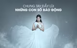 Á hậu Thanh Tú thực hiện bộ ảnh chống xâm hại trẻ em