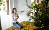 Lý Nhã Kỳ giản dị trong chuyến từ thiện ở Khánh Hòa