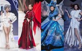Siêu mẫu Hoàng Yến ngồi 