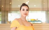 Ngắm vẻ đẹp lộng lẫy như công chúa của Hoa hậu Phạm Hương