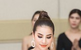 Ngắm vẻ đẹp lộng lẫy như công chúa của Hoa hậu Phạm Hương