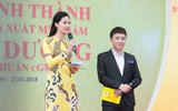 ​Trấn Thành bối rối khi sánh vai với Á hậu Thanh Tú