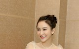 Á hậu Hà Thu tái xuất sau thời gian dài 