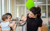 Nghĩa cử đẹp của Á hậu Huyền My trong dịp Quốc tế Thiếu nhi