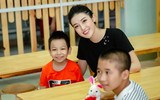 Nghĩa cử đẹp của Á hậu Huyền My trong dịp Quốc tế Thiếu nhi