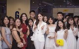 Á hậu Phương Nga về thăm trường trước ngày lên đường thi quốc tế