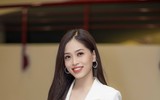 Á hậu Phương Nga về thăm trường trước ngày lên đường thi quốc tế