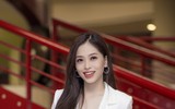 Á hậu Phương Nga về thăm trường trước ngày lên đường thi quốc tế
