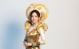 Hé lộ trang phục dân tộc được Á hậu Phương Nga mang đi thi quốc tế