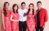 Hoa hậu Diệu Hoa cùng chồng hạnh phúc bên 3 con
