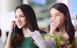 Hoa hậu Hương Giang đọ sắc cùng Á hậu Chuyển giới quốc tế