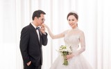 Lộ ảnh cưới của NSND Trung Hiếu và vợ 