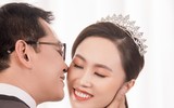 Lộ ảnh cưới của NSND Trung Hiếu và vợ 