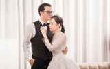 Lộ ảnh cưới của NSND Trung Hiếu và vợ 