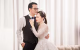 Lộ ảnh cưới của NSND Trung Hiếu và vợ 