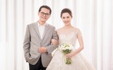 Lộ ảnh cưới của NSND Trung Hiếu và vợ 