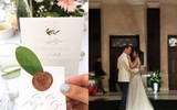 Chồng cũ Hồng Nhung lấy vợ mới, cận cảnh đôi 