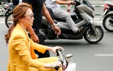 Mỹ Tâm cưỡi 