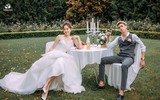 Lộ ảnh cưới đẹp như mơ của Á hậu Phương Nga và diễn viên Bình An