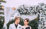 Lộ ảnh cưới đẹp như mơ của Á hậu Phương Nga và diễn viên Bình An